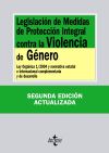 Legislación de Medidas de Protección Integral contra la Violencia de Género