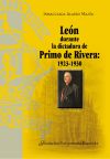 León durante la dictadura de Primo de Rivera, 1923-1930