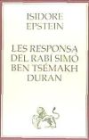 Les responsa del rabí Simó ben Tsémakh Duran: unq font per a la història dels jueus del Nord d'Africa