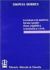 Leviatan O La Matèria, Forma I Poder D?una República Eclesiàstica I Civil