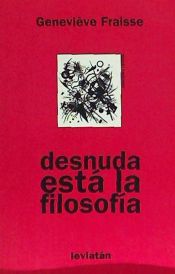 Portada de Desnuda está la filosofía