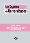 Ley Org&aacute;nica de Universidades