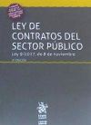 Ley de Contratos del Sector Público ley 9/2017, de 8 de Noviembre 3ª Edición 2017