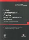 Ley de Enjuiciamiento Criminal Estatuto de la víctima del delito Ley del Jurado 31ª Edición anotada y concordada