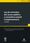 Ley de contratos del sector público y normativa estatal complementaria