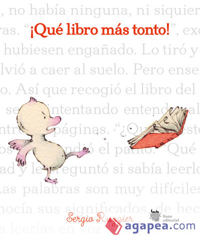 ¡Qué libro más tonto!