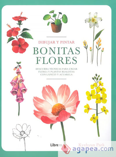 Dibujar y pintar bonitas flores