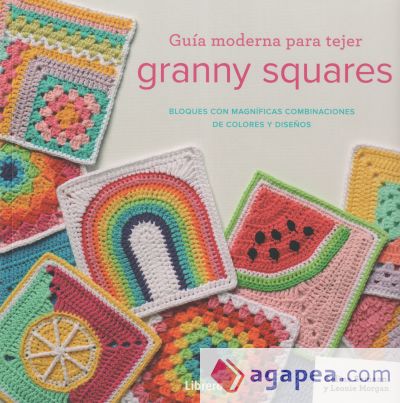 Guía moderna para tejer granny squares