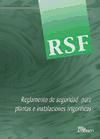 Portada de RSF. Reglamento de seguridad para plantas e instalaciones frigoríficas