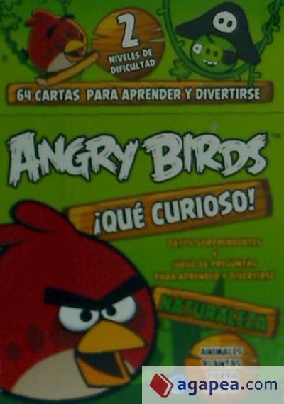 ANGRY BIRDS ¡QUE CURIOSO! NATURALEZA