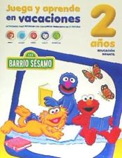 Portada de Juega y aprende en vacaciones 2 años, Barrio Sésamo