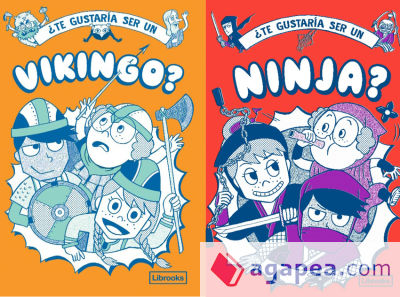 ¿Te gustaría ser un vikingo o un ninja?