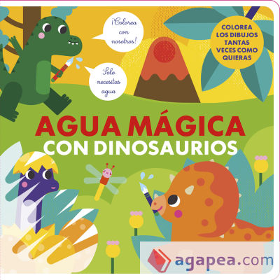 Agua mágica dinosaurios