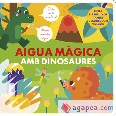 Aigua màgica dinosaures