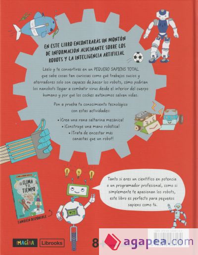 El libro de los pequeños sapiens sobre los robots y la IA