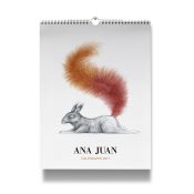 Portada de Calendario 2017: Ana Juan