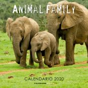 Portada de Calendario Animal Family 2020