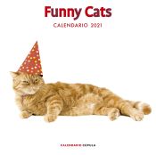 Portada de Calendario Funny cats 2021