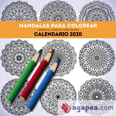 Calendario Mandalas para colorear 2020