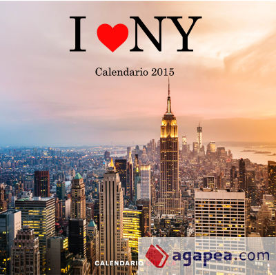 Calendario de pared 2015 Nueva York