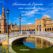 Portada de Calendario de pared 2015 Rincones de España con encanto