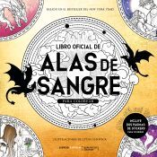 Portada de Libro oficial de Alas de Sangre para colorear