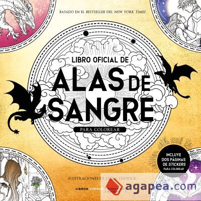 Libro oficial de Alas de Sangre para colorear