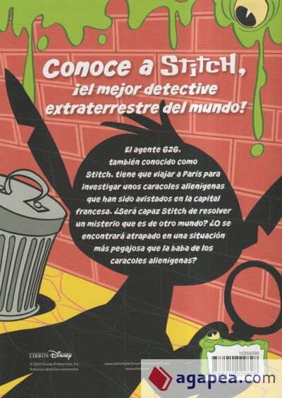Agente Stitch. Un caso lleno de baba