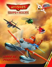 Portada de Aviones: equipo de rescate. Libro de pegatinas