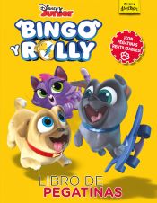 Portada de Bingo y Rolly. Libro de pegatinas: Con pegatinas reutilizables