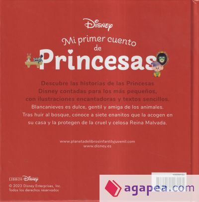 Blancanieves. Mi primer cuento de princesas