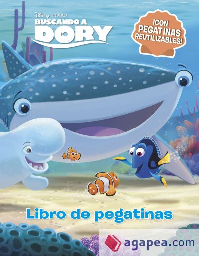 Buscando a Dory. Libro de pegatinas