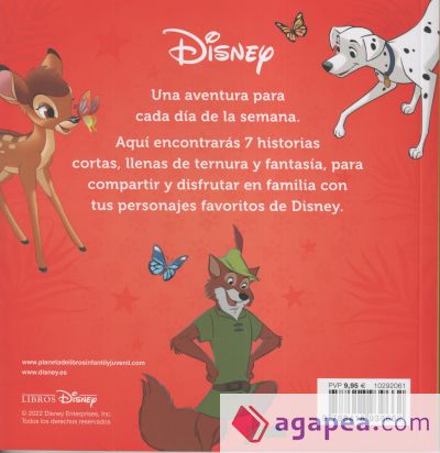 Disney. 7 cuentos para la semana. Animales