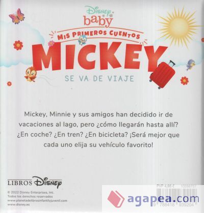 Disney Baby. Mickey se va de viaje