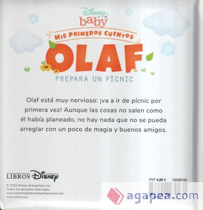 Disney Baby. Olaf prepara un pícnic