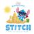 Portada de Disney Baby. Stitch hace castillos de arena, de Walt Disney