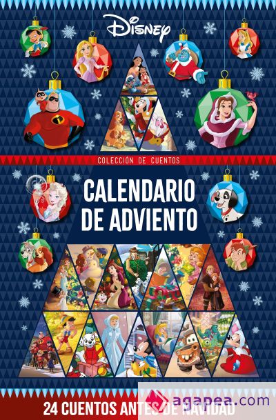 Disney. Calendario de Adviento. 24 cuentos antes de Navidad