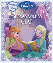 Portada de Frozen. Buenas noches, Olaf