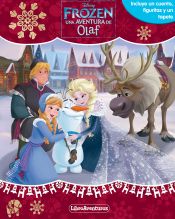 Portada de Frozen. Una aventura de Olaf. Libroaventuras: Incluye un tablero y figuras para jugar