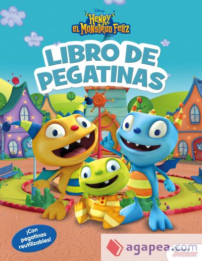 Henry, el monstruo feliz. Libro de pegatinas