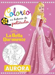 Portada de La Bella Durmiente. Coloreo mi historia de película