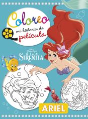 Portada de La Sirenita. Coloreo mi historia de película