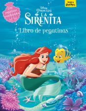 Portada de La Sirenita. Libro de pegatinas: Con pegatinas reutilizables