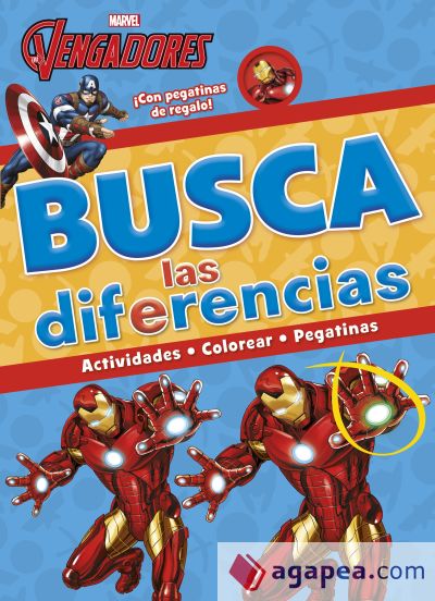 Los Vengadores. Busca las diferencias