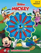 Portada de MICKEY. PEQUEÑOS ARTISTAS ¡CON 12 MINICERAS!