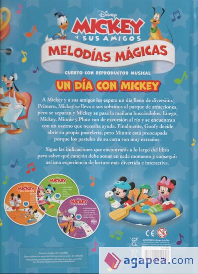 Mickey. Melodías Mágicas. Un día con Mickey