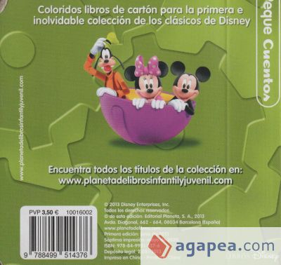 Mickey Mouse Clubhouse. Pequecuentos