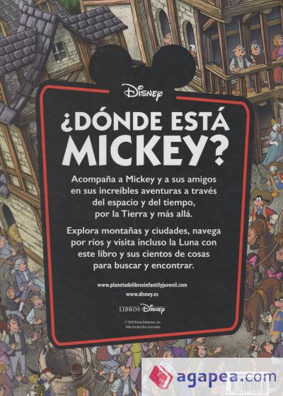 Mickey Mouse. ¿Dónde está Mickey?