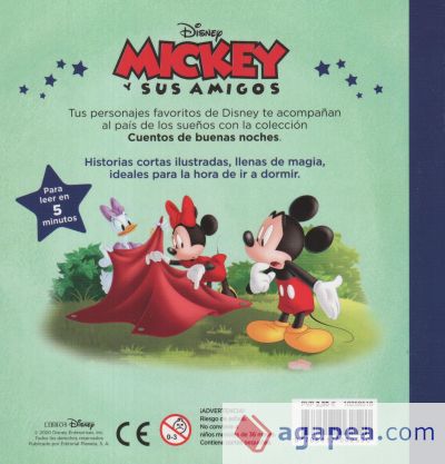 Mickey y sus amigos. Cuentos de buenas noches. La acampada de Mickey