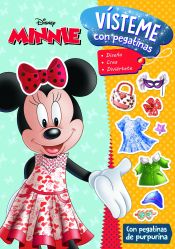 Portada de Minnie. Vísteme con pegatinas